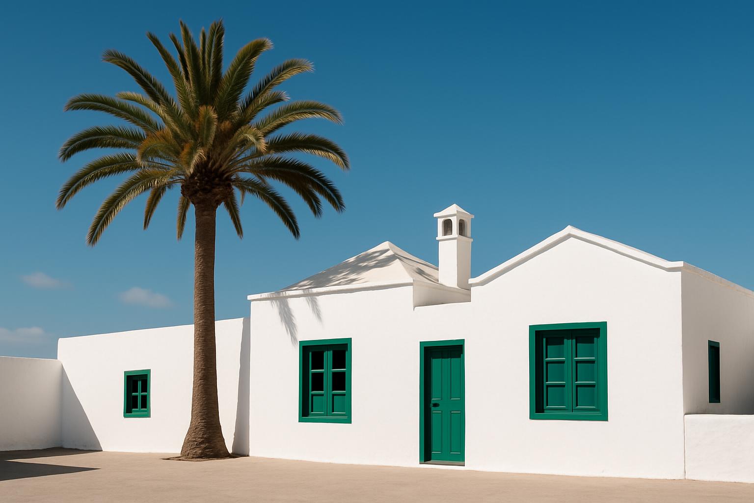 Casa típica canaria en Lanzarote