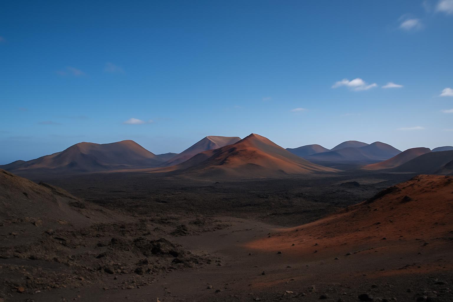 Paisaje volcánico de Lanzarote